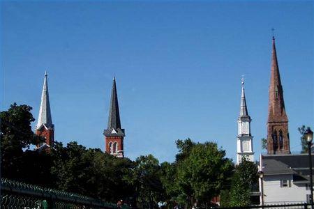 Church Steeples & Church Baptisteries